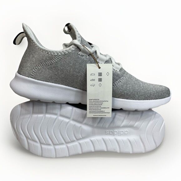 Adidas Cloudfoam Pure 2.0 Women’s Running Jog Shoes H04756 White/Grey Size 8 New - Picture 7 of 10